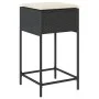 5-piece garden bar set with black PE rattan cushions by , Garden sets - Ref: Foro24-3261477, Price: 338,10 €, Discount: %