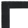 Garden table and high stools 5 pieces with black PE rattan cushions by , Garden sets - Ref: Foro24-3261454, Price: 352,39 €, ...