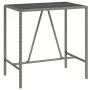 5-piece garden bar set with gray PE rattan cushions by , Garden sets - Ref: Foro24-3261468, Price: 324,80 €, Discount: %