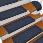 Felpudos autoadhesivos para escaleras, 15 unidades, 65 x 21 x 4