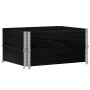 Pallet necklaces 2 units solid black pine wood 80x60 cm by , Loading platforms and pallets - Ref: Foro24-4010269, Price: 63,4...
