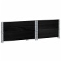 Pallet necklaces 2 units solid black pine wood 80x60 cm by , Loading platforms and pallets - Ref: Foro24-4010269, Price: 63,4...