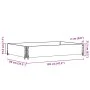 Solid pine wood pallet collar in brown, 120x80 cm. by , Loading platforms and pallets - Ref: Foro24-4010274, Price: 42,64 €, ...