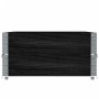 Pallet necklaces 2 units solid black pine wood 120x80 cm by , Loading platforms and pallets - Ref: Foro24-4010276, Price: 81,...