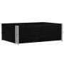 Pallet necklaces 2 units solid black pine wood 120x80 cm by , Loading platforms and pallets - Ref: Foro24-4010276, Price: 71,...