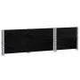 Collares de palets 2 uds madera maciza de pino negro 100x50 cm de , Plataformas de carga y palés - Ref: Foro24-4010283, Preci...