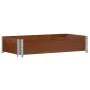 Solid pine wood pallet collar in brown, 100x50 cm. by , Loading platforms and pallets - Ref: Foro24-4010281, Price: 42,20 €, ...