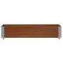 Solid pine wood pallet collar in brown, 100x50 cm. by , Loading platforms and pallets - Ref: Foro24-4010281, Price: 42,20 €, ...