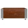 Solid pine wood pallet collar in brown, 100x50 cm. by , Loading platforms and pallets - Ref: Foro24-4010281, Price: 42,20 €, ...