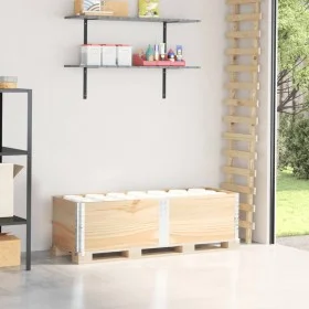 Pallet necklaces, 2 units, solid pine wood, 150x50 cm. by , Loading platforms and pallets - Ref: Foro24-4010297, Price: 86,76...