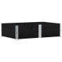Pallet necklaces 2 units solid black pine wood 150x100 cm by , Loading platforms and pallets - Ref: Foro24-4010306, Price: 88...