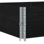 Pallet necklaces 2 units solid black pine wood 150x100 cm by , Loading platforms and pallets - Ref: Foro24-4010306, Price: 86...