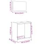 Set de muebles de baño 2 pzas madera contrachapada roble Sonoma de , Tocadores de baño - Ref: Foro24-849610, Precio: 54,89 €,...