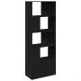 Estantería de madera de ingeniería negra 70x36x189 cm de , Librerías y estanterías - Ref: Foro24-3295318, Precio: 113,56 €, D...