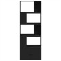 Estantería de madera de ingeniería negra 70x36x189 cm de , Librerías y estanterías - Ref: Foro24-3295318, Precio: 115,68 €, D...
