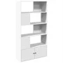 White engineered wood bookshelf 100x36x189 cm by , Bookcases and shelves - Ref: Foro24-3295324, Price: 144,29 €, Discount: %