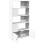White engineered wood bookshelf 100x36x189 cm by , Bookcases and shelves - Ref: Foro24-3295324, Price: 144,29 €, Discount: %