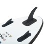 Schwarz-weißes aufblasbares Paddelbrett-Set von vidaXL, Paddleboards - Ref: Foro24-92730, Preis: 246,96 €, Rabatt: %