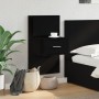 Mesita de noche de pared con luces LED negro de , Mesitas de noche - Ref: Foro24-848159, Precio: 60,71 €, Descuento: %