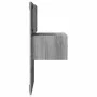 Wand-Nachttisch mit LED-Lichtern in Grau Sonoma von , Nachttische - Ref: Foro24-848167, Preis: 66,94 €, Rabatt: %