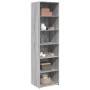 Hoher Schrank aus Sonoma-Eiche in Grau aus Ingenieurholz, 50x41x185 cm. von , Sideboards - Ref: Foro24-3281685, Preis: 101,89...