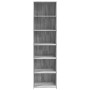 Tall Sonoma Gray Engineered Wood Sideboard 50x41x185 cm by , Sideboards - Ref: Foro24-3281685, Price: 102,00 €, Discount: %