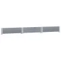 Elevated hexagonal flowerbed made of solid gray pine wood 160x160 cm by , Pots and planters - Ref: Foro24-4010319, Price: 51,...