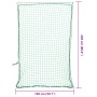Grünes PP-Gummizug-Schleppnetz 2,2x1,5 m von , Gepäcknetze für Kraftfahrzeuge - Ref: Foro24-4012231, Preis: 15,89 €, Rabatt: %