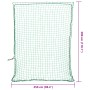 Tow network with green PP elastic rope 3x2.5 m by , Cargo nets for motor vehicles - Ref: Foro24-4012238, Price: 29,71 €, Disc...
