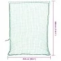 Tow network with green PP elastic rope 3x2.5 m by , Cargo nets for motor vehicles - Ref: Foro24-4012238, Price: 29,12 €, Disc...