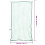 Tow network with green 6x3 m elastic PP rope by , Cargo nets for motor vehicles - Ref: Foro24-4012246, Price: 51,81 €, Discou...