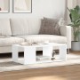 White engineered wood coffee table 89.5x48x30 cm by , Coffee table - Ref: Foro24-848150, Price: 45,62 €, Discount: %