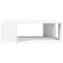 White engineered wood coffee table 89.5x48x30 cm by , Coffee table - Ref: Foro24-848150, Price: 43,38 €, Discount: %
