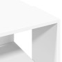 White engineered wood coffee table 89.5x48x30 cm by , Coffee table - Ref: Foro24-848150, Price: 45,62 €, Discount: %