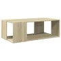 Engineered wood Sonoma oak coffee table 89.5x48x30 cm by , Coffee table - Ref: Foro24-848152, Price: 45,12 €, Discount: %