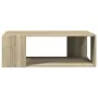 Engineered wood Sonoma oak coffee table 89.5x48x30 cm by , Coffee table - Ref: Foro24-848152, Price: 45,12 €, Discount: %