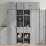 Tall Sonoma gray engineered wood sideboard 70x42.5x185 cm by , Sideboards - Ref: Foro24-3281467, Price: 151,53 €, Discount: %