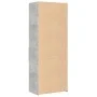 Aparador alto madera de ingeniería gris hormigón 70x42,5x185 cm de , Aparadores - Ref: Foro24-3281465, Precio: 150,94 €, Desc...