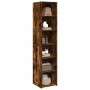 Hoher Schrank aus geräucherter Eichen-Ingenieurholz 40x41x185 cm. von , Sideboards - Ref: Foro24-3281670, Preis: 87,18 €, Rab...
