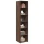 Hoher Schrank aus braunem Eichen-Ingenieurholz 40x41x185 cm. von , Sideboards - Ref: Foro24-3281672, Preis: 95,07 €, Rabatt: %