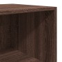 Tall brown oak veneer highboard 40x41x185 cm by , Sideboards - Ref: Foro24-3281672, Price: 96,34 €, Discount: %