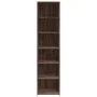 Tall brown oak veneer highboard 45x41x185 cm by , Sideboards - Ref: Foro24-3281679, Price: 100,58 €, Discount: %