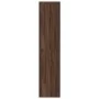 Tall brown oak veneer highboard 45x41x185 cm by , Sideboards - Ref: Foro24-3281679, Price: 100,58 €, Discount: %