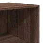 Tall brown oak veneer highboard 45x41x185 cm by , Sideboards - Ref: Foro24-3281679, Price: 100,58 €, Discount: %