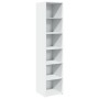 Hoher Schrank aus weißem Ingenieurholz 40x41x185 cm von , Sideboards - Ref: Foro24-3281666, Preis: 93,94 €, Rabatt: %