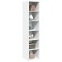 Hoher Schrank aus weißem Ingenieurholz 40x41x185 cm von , Sideboards - Ref: Foro24-3281666, Preis: 92,79 €, Rabatt: %