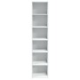 Tall white engineered wood sideboard 40x41x185 cm by , Sideboards - Ref: Foro24-3281666, Price: 93,23 €, Discount: %