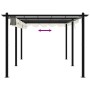 Garden gazebo with retractable cream aluminum roof 3x6 m by , Tents and gazebos - Ref: Foro24-3217061, Price: 721,83 €, Disco...