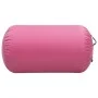 Inflatable gymnastics roll with pink PVC pump 100x60 cm by vidaXL, Yoga and pilates - Ref: Foro24-92712, Price: 66,70 €, Disc...