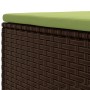 Gartenmöbel-Set, 6-teilig, mit braunen Kunststoff-Rattan-Kissen. von , Gartensets - Ref: Foro24-3308070, Preis: 403,47 €, Rab...
